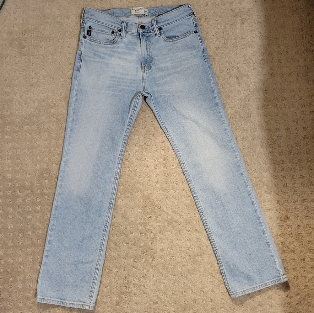 Abercrombie kids light classic boys jeans 13/14